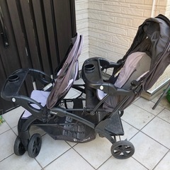 ベビートレンド 2人乗りベビーカー シットアンドスタンド