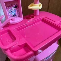 【 格安 】ミニーちゃん  おままごと キッチン ピンクの画像