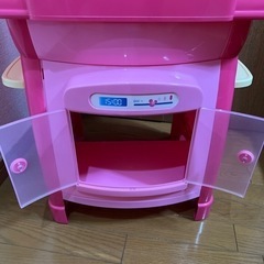 【 格安 】ミニーちゃん  おままごと キッチン ピンクの画像