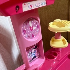 【 格安 】ミニーちゃん  おままごと キッチン ピンクの画像