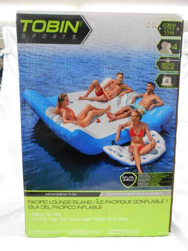 TOBIN SPORTS　4人用リゾートアイランドフロート 未使用品