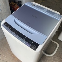 札幌市内配送無料 16年製 HITACHI 日立 ビートウォッシュ 7kg 全自動洗濯機 BW-V70A 