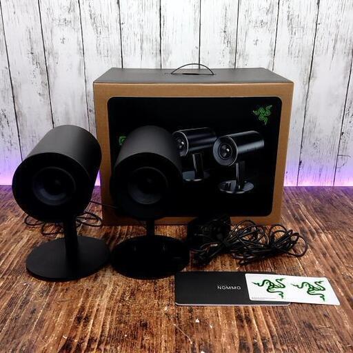 【動作確認済】Razer Nommo フルレンジ 2.0ch ゲーミングスピーカーブラック ゲーム
