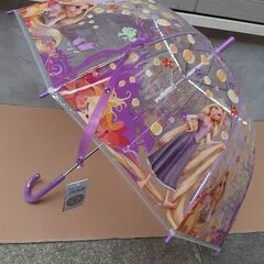 ジャンプ傘　子供用　ラップンツエル　新品　58cm