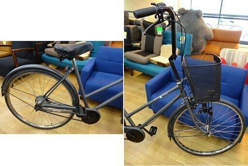 レトロ！ブリヂストン カマキリハンドル 26インチ自転車 ブラック 3段変速 長期保管組み立て品 BRIDGESTONE ヴィンテージ