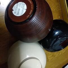 お椀(大)中古品4種類。１つにつき。の画像