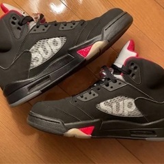 ナイキ エアジョーダン5 レトロ シュプリーム ブラック