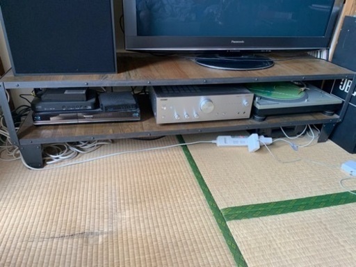 【6／10頃まで！値下げ！！！JSFジャーナルスタンダードファーニチャー　CALVI TV BOARD LIGHT BROWN カルビテレビボード】