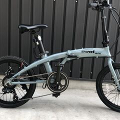 売切◇新車☆折り畳み電動アシスト自転車 evol－MINI F207