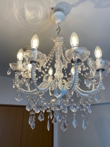 【シャンデリア】 8灯 LED