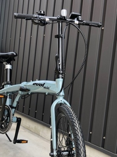 売切◆新車☆折り畳み電動アシスト自転車　evol－MINI　F207フォールディング型e-bike