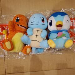 ポケットモンスター めちゃでかぬいぐるみ  3点セット