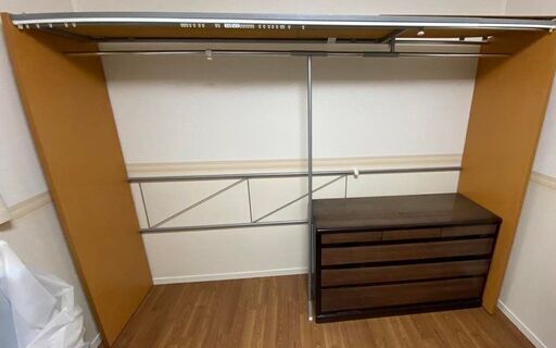 ［決まりました］ベルメゾンのクローゼット収納【取りに来てくれる方/限定】