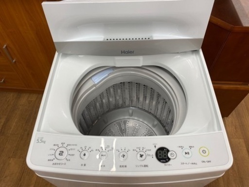 I518 ★ Haier 洗濯機 （5.5㎏）★ 2018年製 ⭐動作確認済⭐クリーニング済