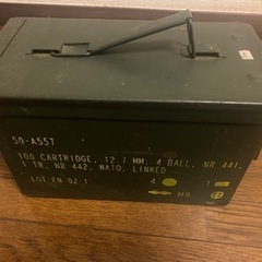 弾薬入れ？米軍払い下げ品の画像
