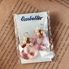 Embellir 春のアクセ祭り🌸  クリアフープのジャラジャラ...