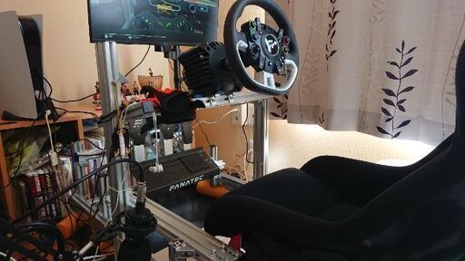 ハンコン FANATEC GT DD PRO 5Nm+ロードセルブレーキキット、ペダルチューニングキット