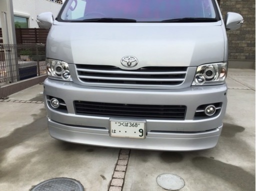 ハイエース1型2型フロント周り