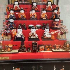 雛人形　中古　ケース入り