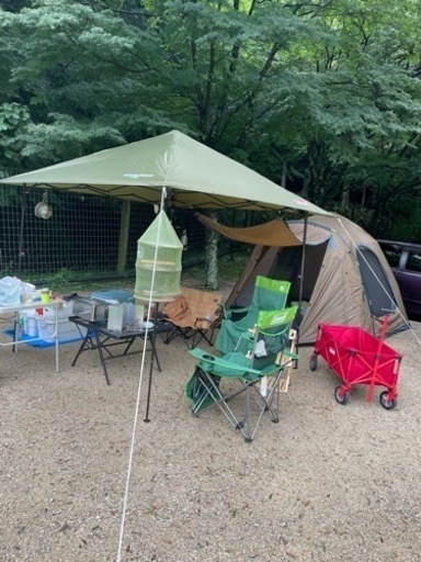 コールマン インスタントバイザーシェードⅡ Ｍとサイドのスクリーン M×2枚