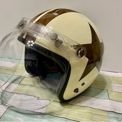 【相談中】スター☆シールド付ヘルメット