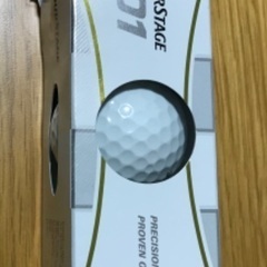 ゴルフボール【未使用】ゼクシオLX イエロー1スリーブ、ツアーステージ x01ホワイト1スリーブの画像