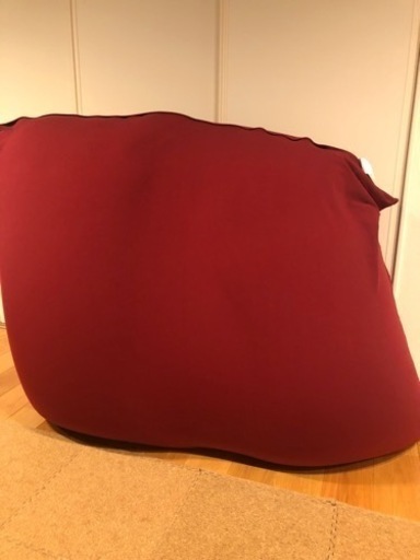 ヨギボー　ダブル　ほぼ新品　yogibo マックス 2個　ワインレッド