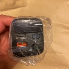 PD18W急速充電&FMトランスミッター　bluetooth日本語説明書付きの画像