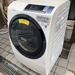 🚛🚛大阪市内配達設置無料🚛🚛⁉２０１８年日立ドラム洗濯機１０キロ乾燥　６キロ🉐⭕️保証付き