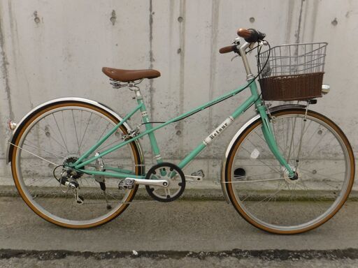 6段変速&オートライト　ママチャリ 中古自転車　419