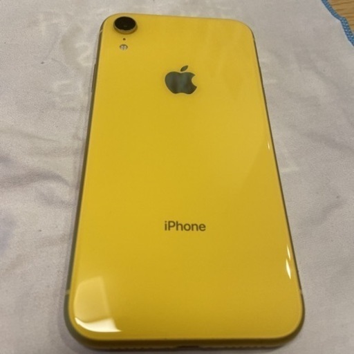 iPhone XR Yellow 128 GB SIMフリー　極美