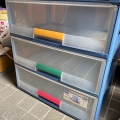 衣装ケース　3段ボックスの画像