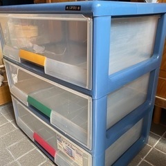 衣装ケース　3段ボックスの画像