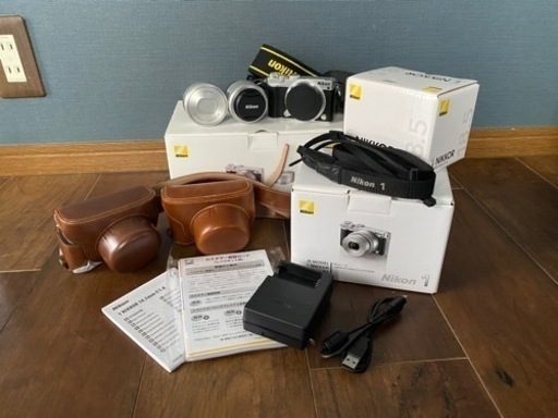 Nikon1 J5 ダブルレンズキット　カバーセット