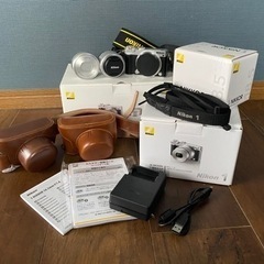 Nikon1 J5 ダブルレンズキット　カバーセット