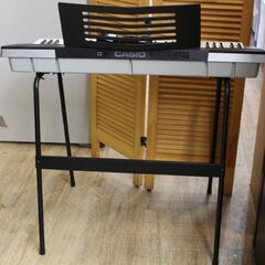 377)CASIO ベーシックキーボード CTK-4400 電子ピアノ 2017年製 スタンド付 カシオ 楽器 61鍵盤の画像