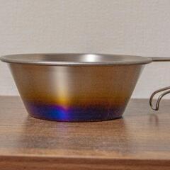 スノーピーク　シェラカップ　チタン焼き色加工の画像