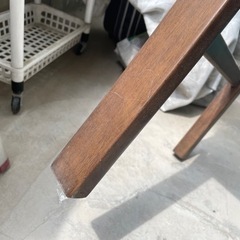 カリモク 椅子二脚の画像