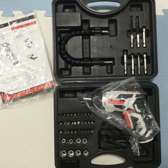 KUROMATSU 電動ドライバーセット　1回のみ使用の画像