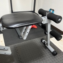 インクラインもできるトレーニングベンチの画像