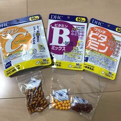 DHC サプリメント ビタミンC、B／マルチビタミン