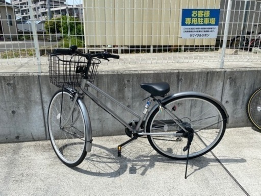 27インチ 6段 EICHEL 中古 自転車 シティサイクル 学生 通勤 通学