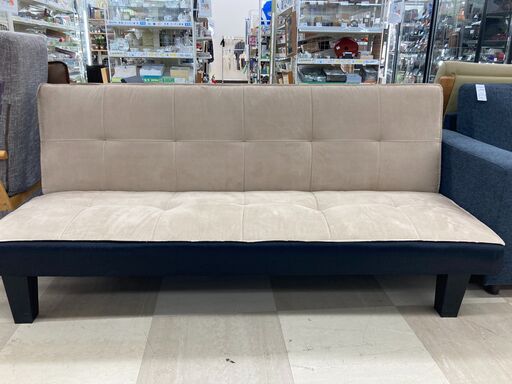 ３人掛けソファー　布ｸﾞﾚｰ