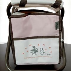 ミスド　ピングー　　折りたたみイス（ミニクーラーバッグ付き）　　　　未使用品の画像