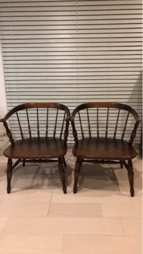 【飛騨産業】アンティークチェア　【受け渡し確定】