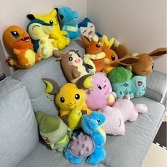 ポケモン　ぬいぐるみの画像