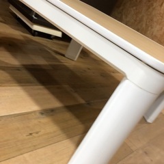 お買得‼︎   家具調　こたつ　リバーシブル　ナチュラル　ホワイト　人気商品　現品限り‼︎の画像