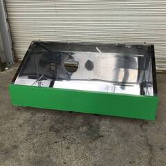???ba9/40 ★直接引取限定 大型 レンジフード 約155.5×60×70cm 換気扇 カバー 厨房機器 フードファン 飲食店 換気フード 排気カバー 業務用???