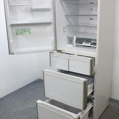 HITACHI/日立 5ドア冷凍冷蔵庫 401L 自動製氷 真空チルド R-S40JL(XW