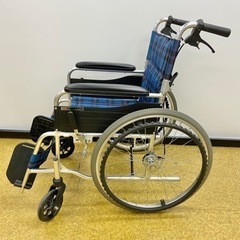 【車椅子】自走式 ノーパンクタイヤ マキテック★状態良好の画像